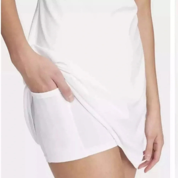 All in Motion Women's Size XXL Tennis Dress White Skorts Lined, Padded Top - Picture 8 of 10
